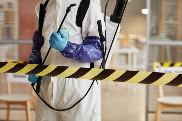 Professional Biohazard Cleanup technician working in Gaithersburg, MD
